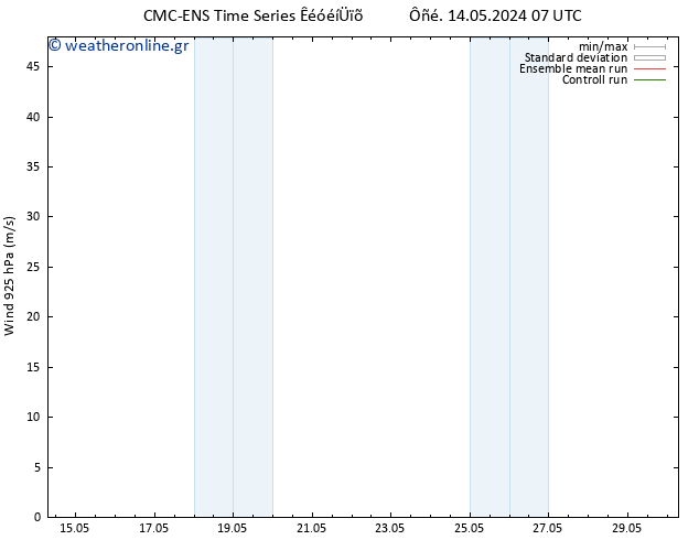  925 hPa CMC TS  23.05.2024 07 UTC