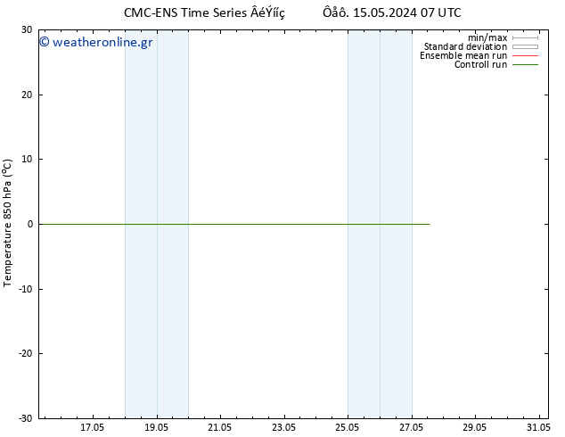 Temp. 850 hPa CMC TS  15.05.2024 07 UTC