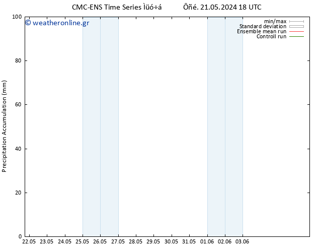 Precipitation accum. CMC TS  31.05.2024 18 UTC