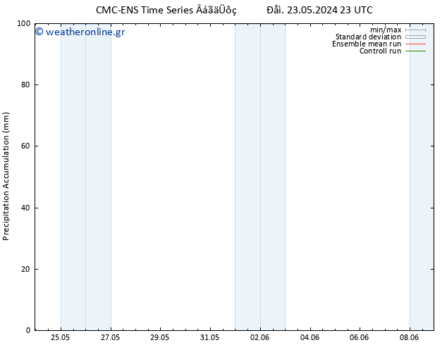 Precipitation accum. CMC TS  31.05.2024 11 UTC