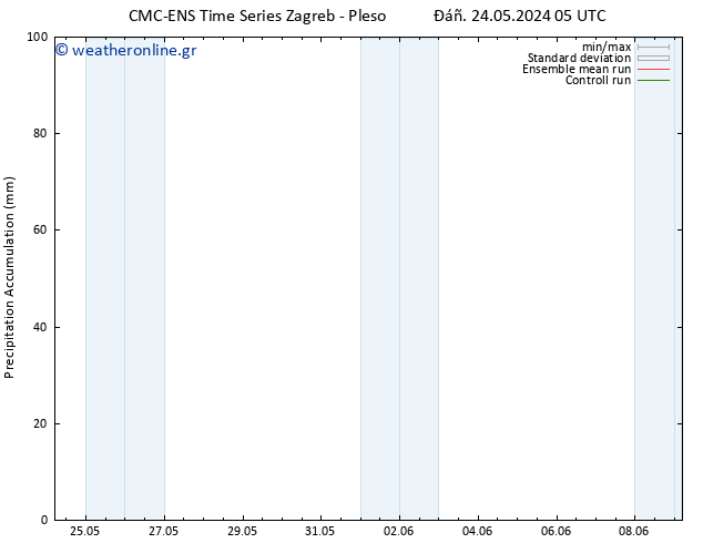 Precipitation accum. CMC TS  24.05.2024 23 UTC