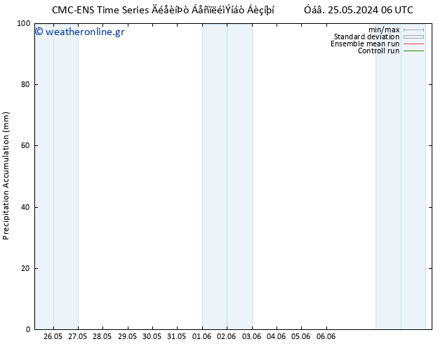 Precipitation accum. CMC TS  25.05.2024 06 UTC