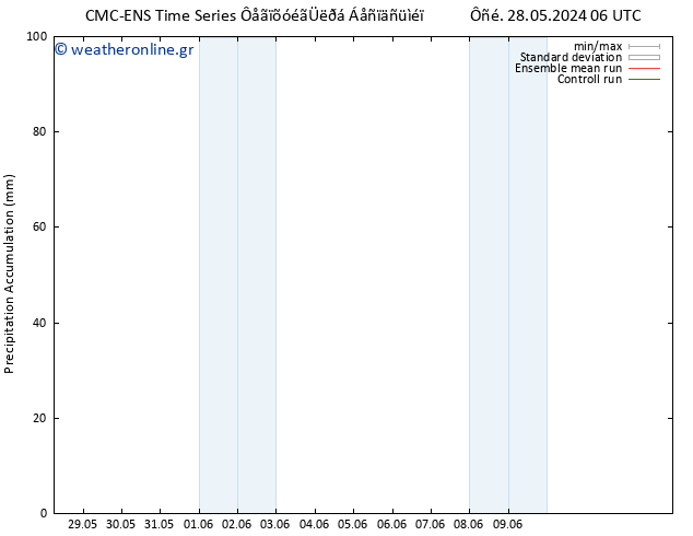 Precipitation accum. CMC TS  03.06.2024 06 UTC