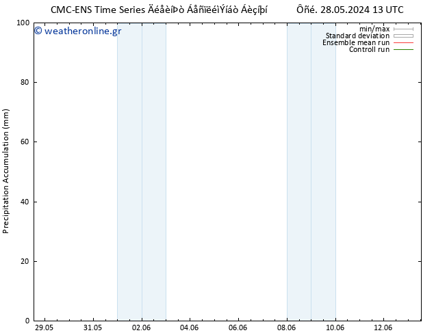 Precipitation accum. CMC TS  30.05.2024 19 UTC