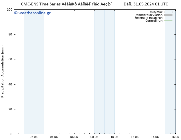 Precipitation accum. CMC TS  06.06.2024 13 UTC