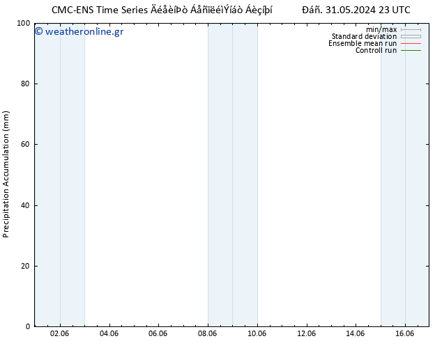 Precipitation accum. CMC TS  13.06.2024 05 UTC