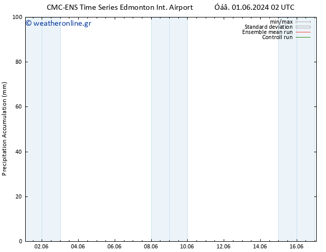 Precipitation accum. CMC TS  13.06.2024 08 UTC