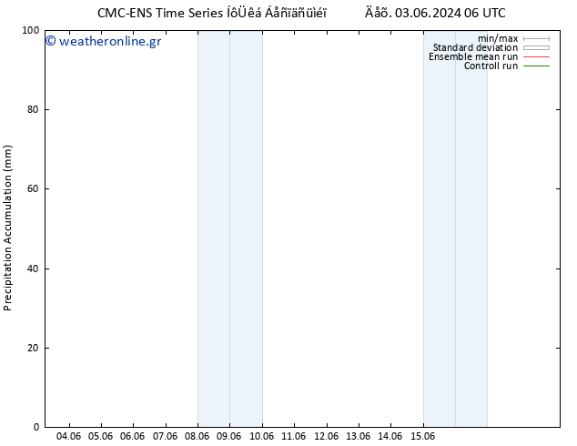 Precipitation accum. CMC TS  03.06.2024 06 UTC