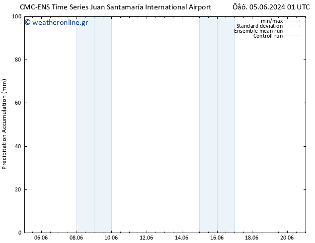 Precipitation accum. CMC TS  13.06.2024 13 UTC