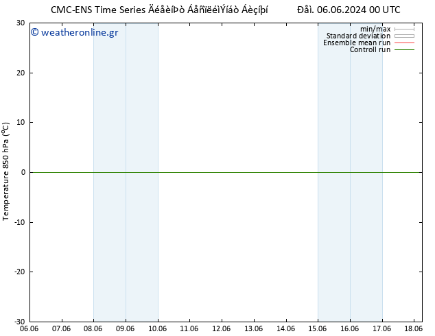 Temp. 850 hPa CMC TS  06.06.2024 12 UTC
