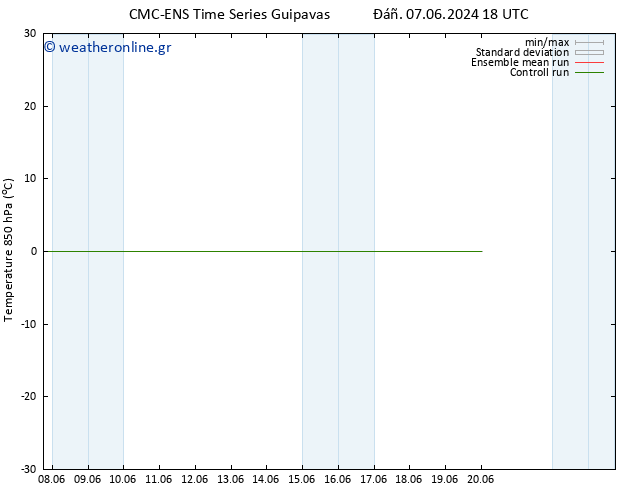 Temp. 850 hPa CMC TS  13.06.2024 12 UTC