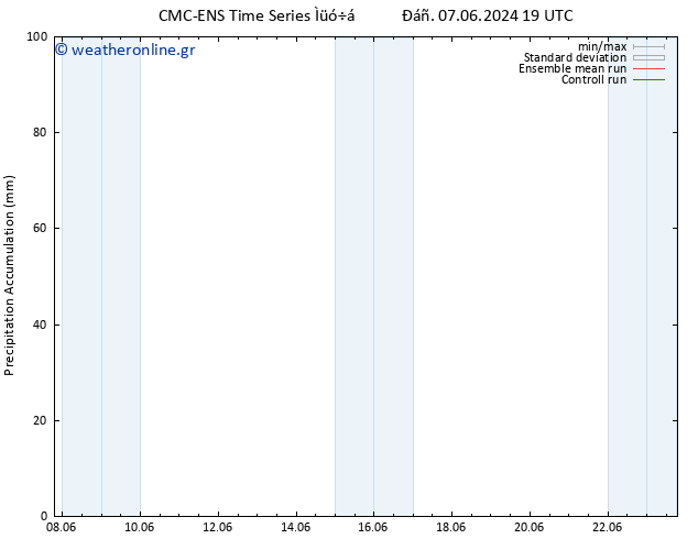 Precipitation accum. CMC TS  11.06.2024 07 UTC