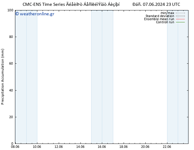 Precipitation accum. CMC TS  11.06.2024 23 UTC