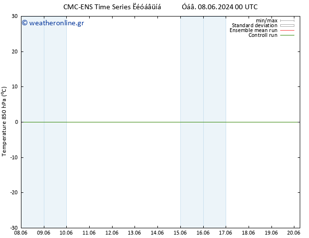 Temp. 850 hPa CMC TS  10.06.2024 00 UTC