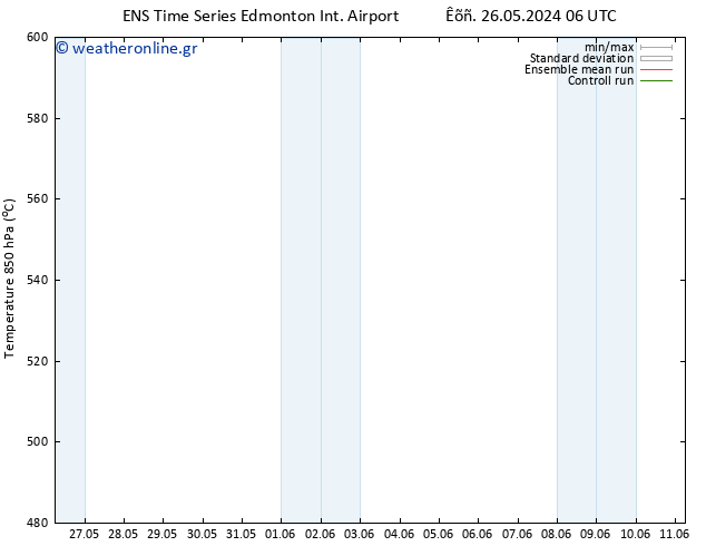 Height 500 hPa GEFS TS  26.05.2024 06 UTC