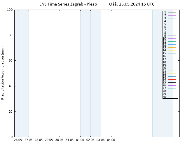 Precipitation accum. GEFS TS  25.05.2024 21 UTC