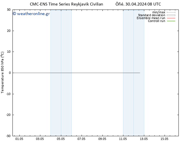 Temp. 850 hPa CMC TS  03.05.2024 20 UTC