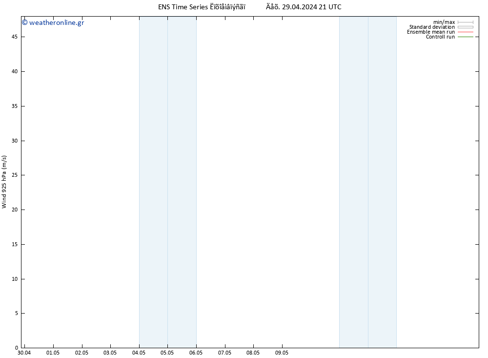  925 hPa GEFS TS  29.04.2024 21 UTC