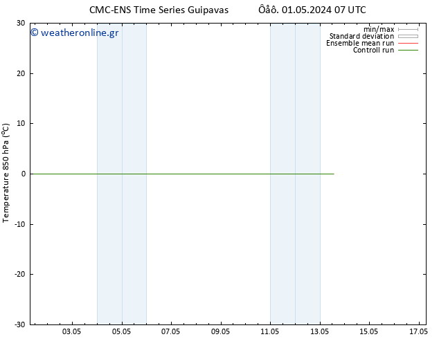 Temp. 850 hPa CMC TS  04.05.2024 07 UTC