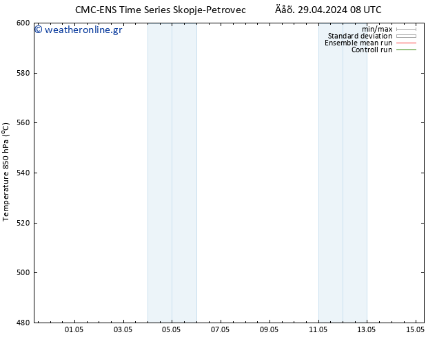 Height 500 hPa CMC TS  09.05.2024 08 UTC