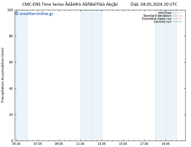 Precipitation accum. CMC TS  11.05.2024 14 UTC