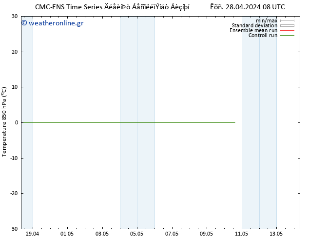 Temp. 850 hPa CMC TS  04.05.2024 14 UTC