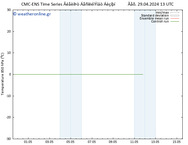 Temp. 850 hPa CMC TS  30.04.2024 07 UTC