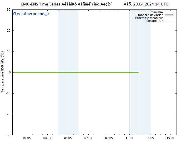 Temp. 850 hPa CMC TS  30.04.2024 08 UTC