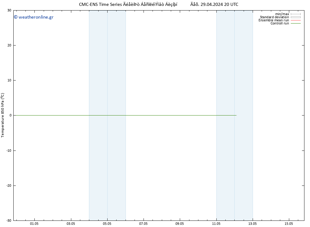 Temp. 850 hPa CMC TS  04.05.2024 20 UTC