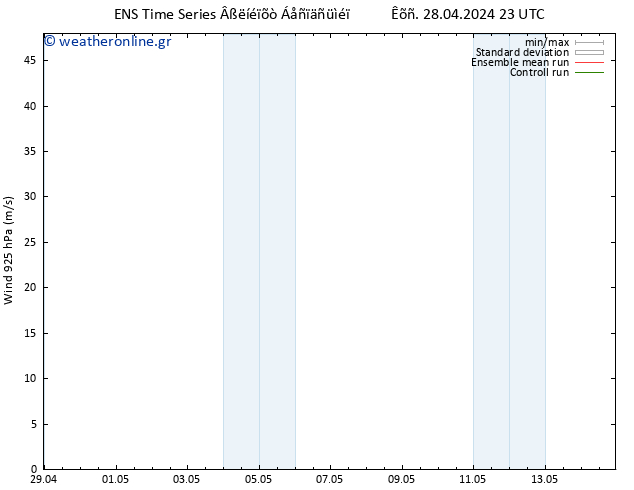  925 hPa GEFS TS  28.04.2024 23 UTC