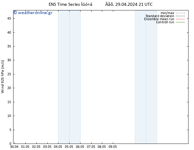  925 hPa GEFS TS  29.04.2024 21 UTC