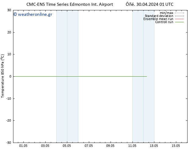 Temp. 850 hPa CMC TS  12.05.2024 07 UTC