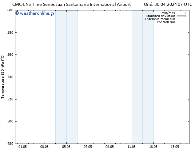 Height 500 hPa CMC TS  07.05.2024 07 UTC
