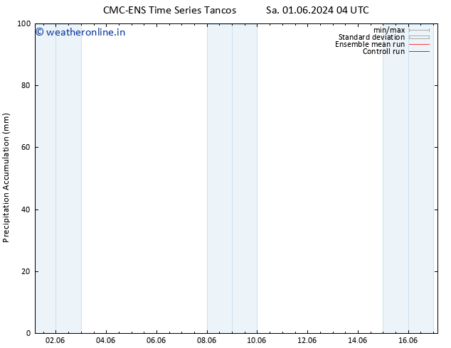 Precipitation accum. CMC TS Sa 01.06.2024 10 UTC