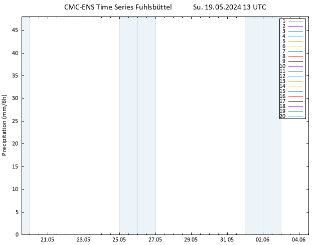 Precipitation CMC TS Su 19.05.2024 13 UTC