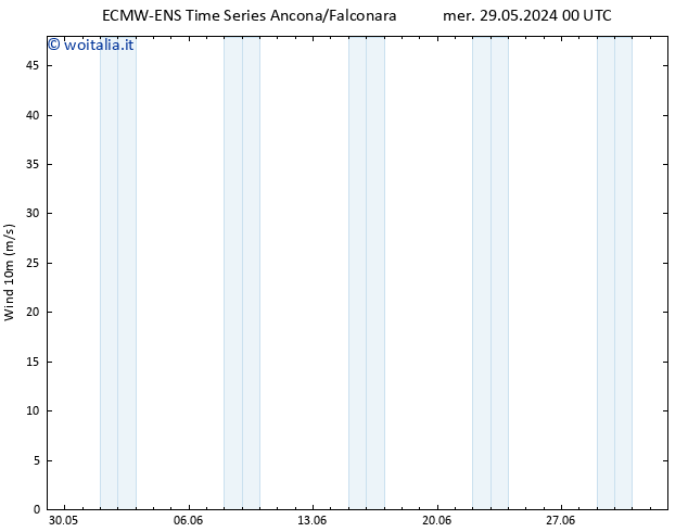 Vento 10 m ALL TS ven 31.05.2024 12 UTC