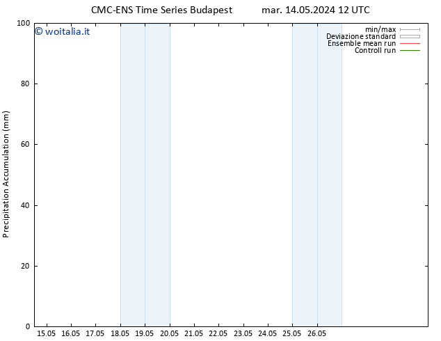 Precipitation accum. CMC TS sab 25.05.2024 00 UTC