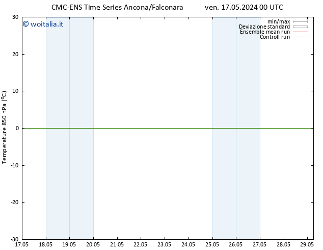 Temp. 850 hPa CMC TS mer 22.05.2024 06 UTC