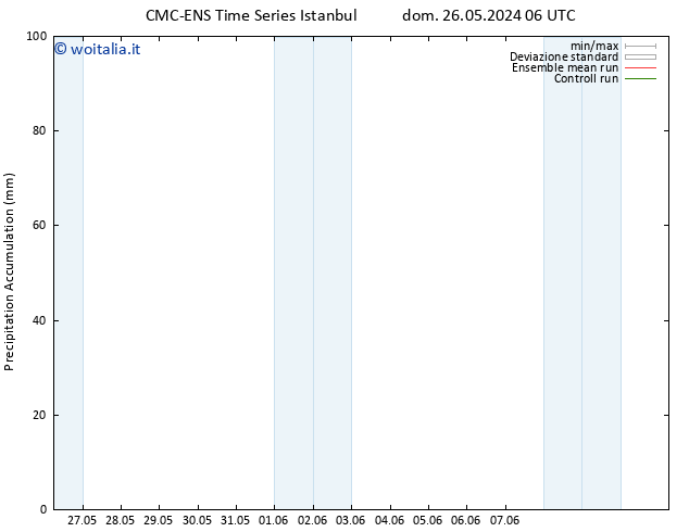 Precipitation accum. CMC TS dom 26.05.2024 12 UTC