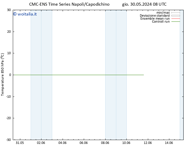 Temp. 850 hPa CMC TS dom 02.06.2024 08 UTC