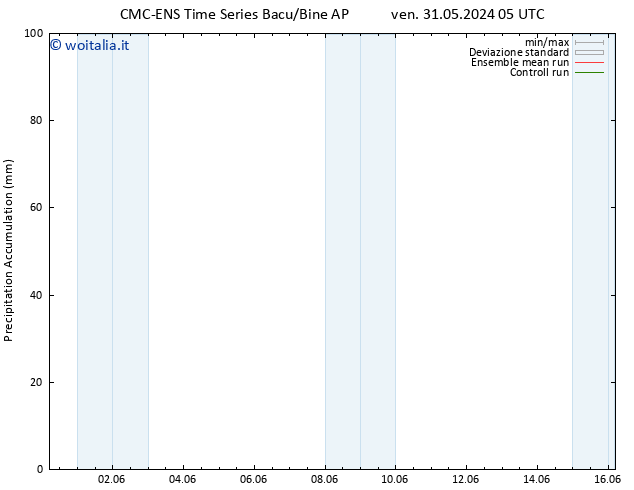 Precipitation accum. CMC TS sab 08.06.2024 17 UTC