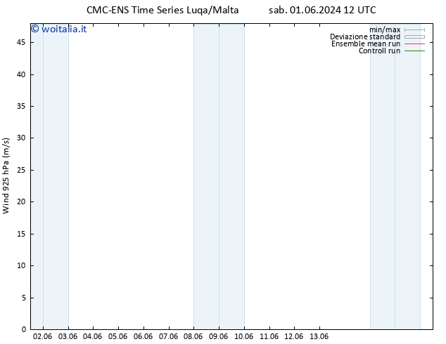 Vento 925 hPa CMC TS mar 11.06.2024 12 UTC