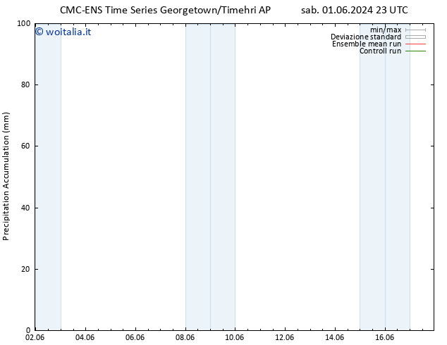 Precipitation accum. CMC TS ven 07.06.2024 11 UTC