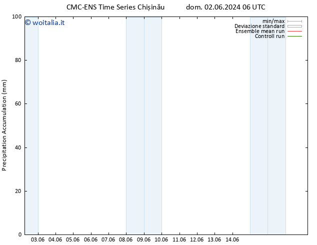 Precipitation accum. CMC TS ven 07.06.2024 18 UTC