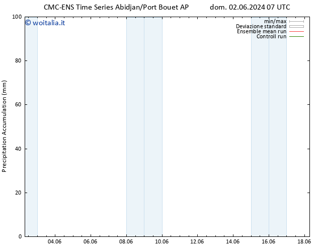 Precipitation accum. CMC TS lun 03.06.2024 13 UTC