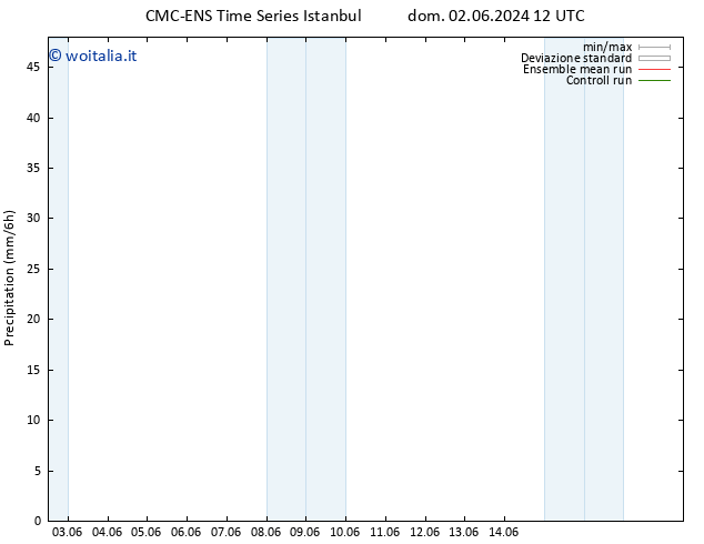 Precipitazione CMC TS mer 12.06.2024 12 UTC