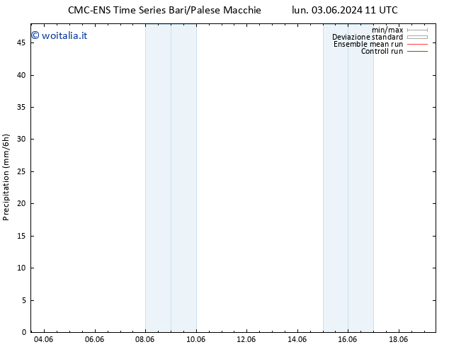 Precipitazione CMC TS lun 10.06.2024 17 UTC