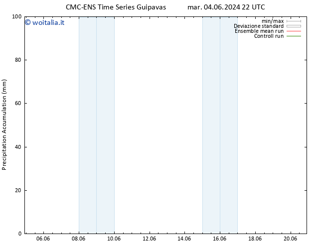 Precipitation accum. CMC TS mer 12.06.2024 10 UTC