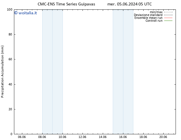 Precipitation accum. CMC TS mer 12.06.2024 17 UTC