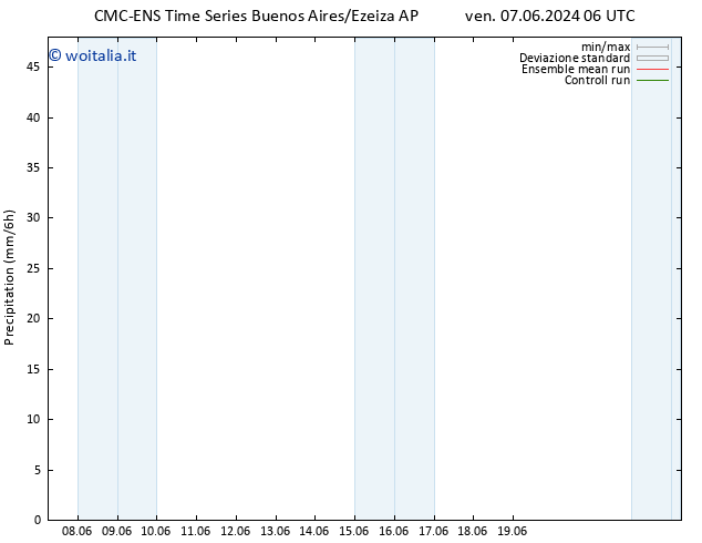 Precipitazione CMC TS mar 11.06.2024 06 UTC